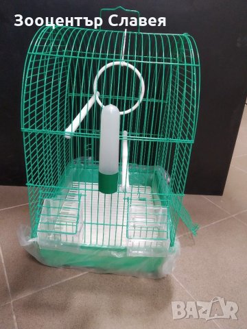 Напълно оборудвана Клетка за папагал,канар и др птици.р:45×34×28, снимка 2 - Папагали - 30211400