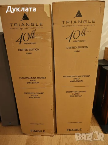 Продавам нови колони , Triangle Esprite Antal ez, снимка 18 - Тонколони - 56184556
