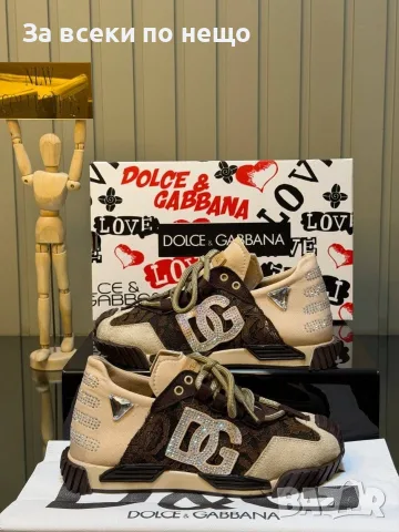 Dolce&Gabbana Дамски Маратонки👟Дамски Спортни Обувки Долче И Габана - Различни Цветове Код E121, снимка 17 - Маратонки - 55798410