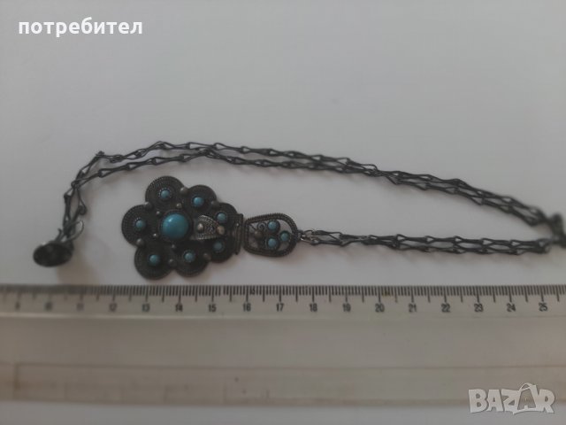 старинно колие, снимка 4 - Колиета, медальони, синджири - 33946397