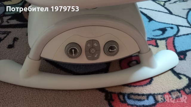 Бебешка електрическа люлка – шезлонг Joie Sansa 2 в 1, снимка 3 - Детски люлки - 51561253