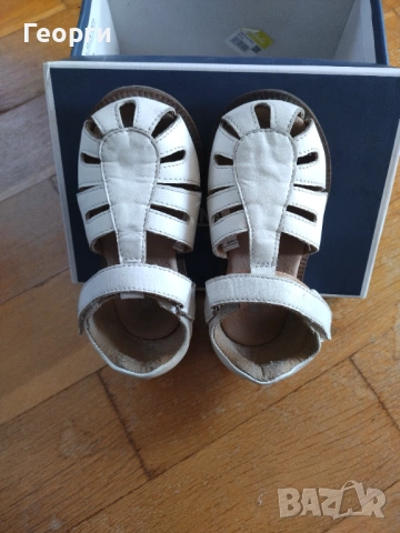 Сандали, детски, размер 24, кожа, стелка 15 см, снимка 6 - Детски сандали и чехли - 54042400