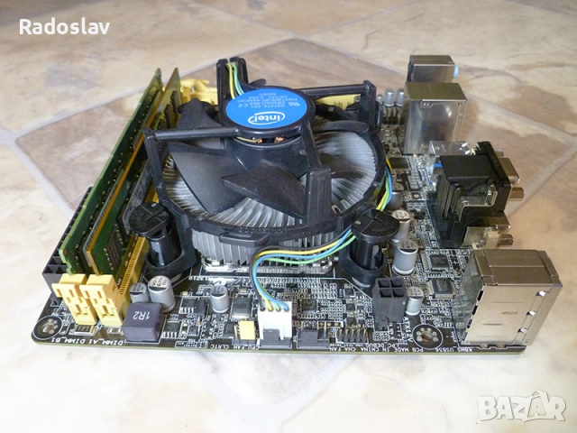 Mini ITX Bundle - ASUS H81I-Plus / i5-4590 S / 12GB RAM, снимка 4 - Процесори - 51598711