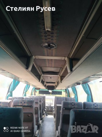 автобус neoplan h212  33+1 местен -цена  -климатроник , сепаре , тоалетна , телевизор , чейнджър  - , снимка 9 - Бусове и автобуси - 37297568