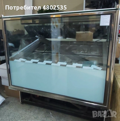 Хладилна витрина за сладолед, снимка 2 - Хладилни витрини и фризери - 54292882