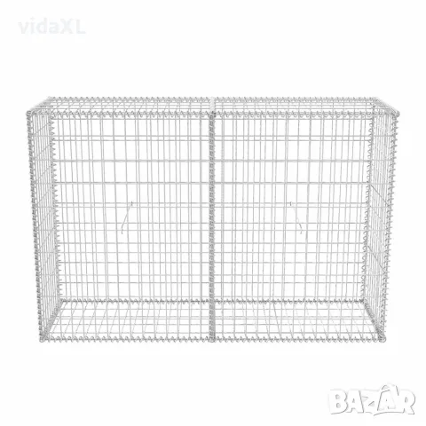vidaXL Габионна кошница, стомана, 150x50x100 cм, снимка 5 - Огради и мрежи - 56146015