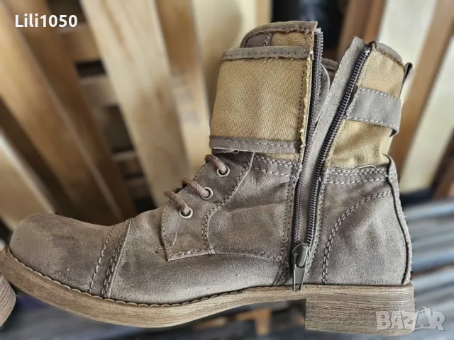 Боти / кубинки , снимка 11 - Дамски боти - 47688863