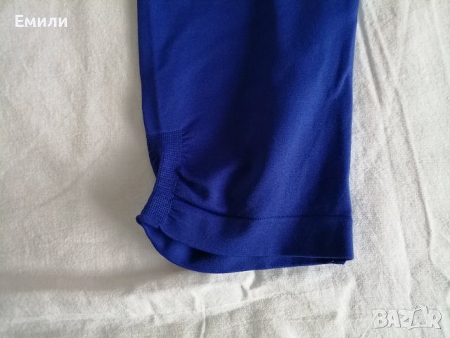 Adidas Adipure, Climalite оригинален дамски клин 3/4 - термобельо в син цвят р-р XS, снимка 5 - Клинове - 42714952