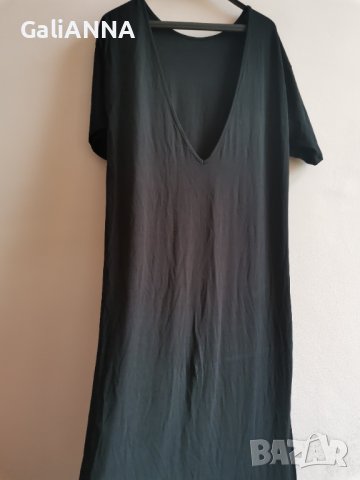 ЕЛЕГАНТНА РОКЛЯ В ЧЕРНО РАЗМЕР XL, снимка 6 - Рокли - 37004426