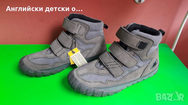 Английски детски кецове естествен велур- CAT, снимка 3 - Детски маратонки - 30119912