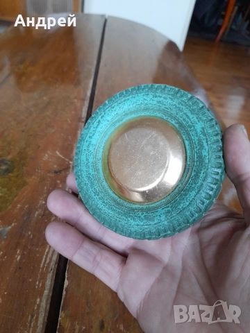 Стар пепелник гума, снимка 4 - Други ценни предмети - 53088244