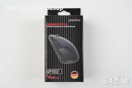 Нова Безжична вертикална мишка с тиха работа, DPI контрол, 6 бутона, снимка 8 - Клавиатури и мишки - 52306676