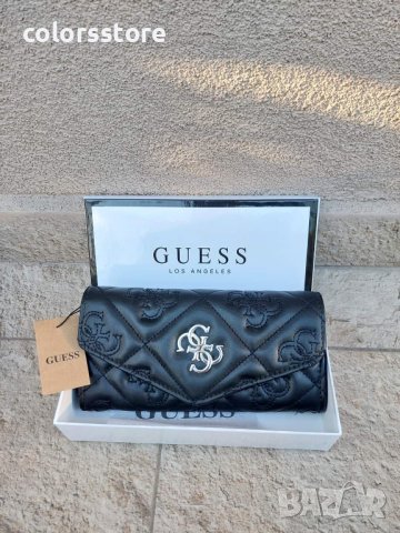 Черно портмоне с кутия  Guess код SG225