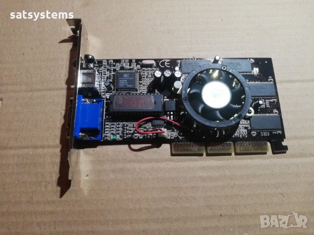 Видео карта NVidia GeForce 2 Axle3D MX-400 64MB DDR 128bit AGP, снимка 5 - Видеокарти - 32031136