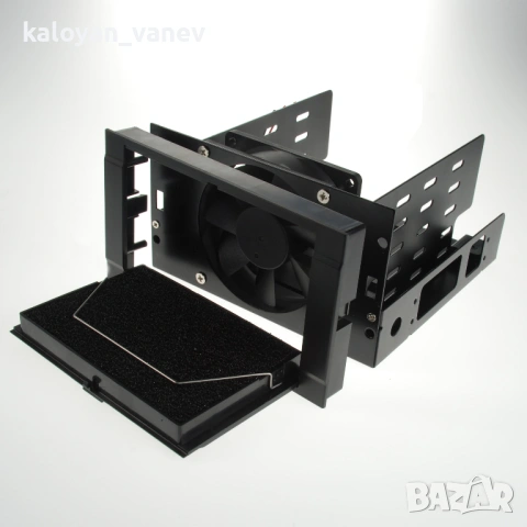 Охладител Evercool - преходник от 5.25 към 3.5/2.5 HDD/SSD, снимка 2 - Други - 53037946