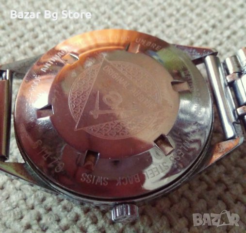 Луксозен мъжки ръчен часовник ATLANTIC Worldmaster Swiss., снимка 7 - Луксозни - 38156421