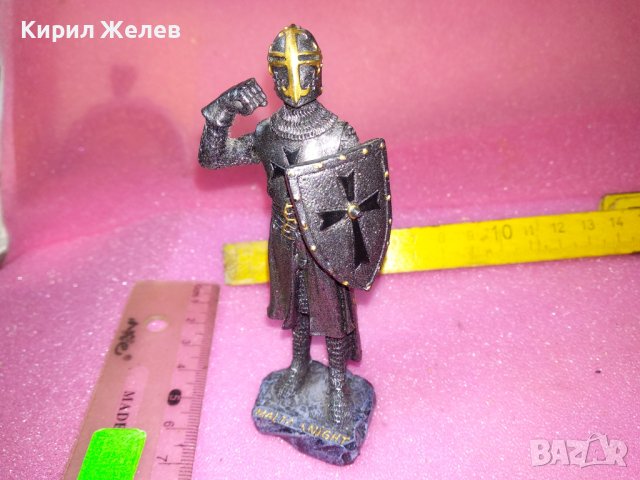 МАЛТИЙСКИ РИЦАР КОЛЕКЦИОНЕРСКА ФИГУРКА ПЛАСТМАСА / БАКЕЛИТ РЯДКА КРАСИВА 42902, снимка 9 - Колекции - 44186947