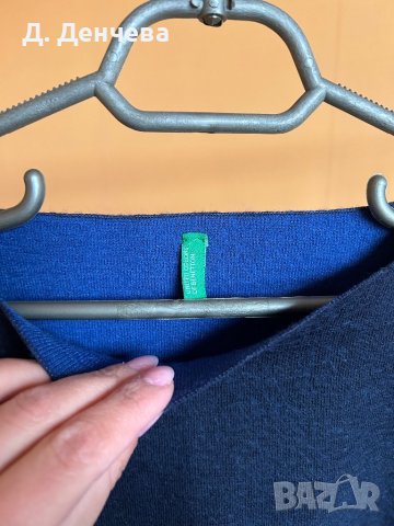 Къс пуловер Benetton, снимка 2 - Жилетки - 44501165