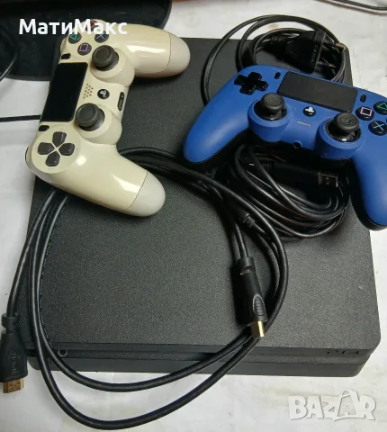 Playstation 4 1 TB + контролери + игри, снимка 5 - PlayStation конзоли - 56139917