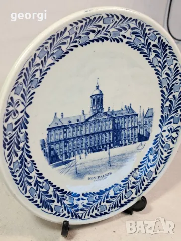 холандска декоративна порцеланова чиния   22/2, снимка 2 - Декорация за дома - 49183177