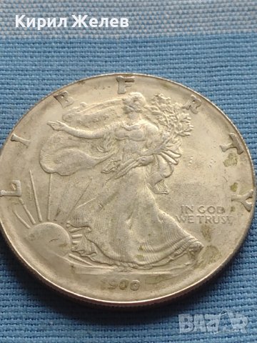 Монета 1 долар 1900г. САЩ РЕПЛИКА на Американския сребърен долар за КОЛЕКЦИЯ 14229, снимка 5 - Нумизматика и бонистика - 42701811