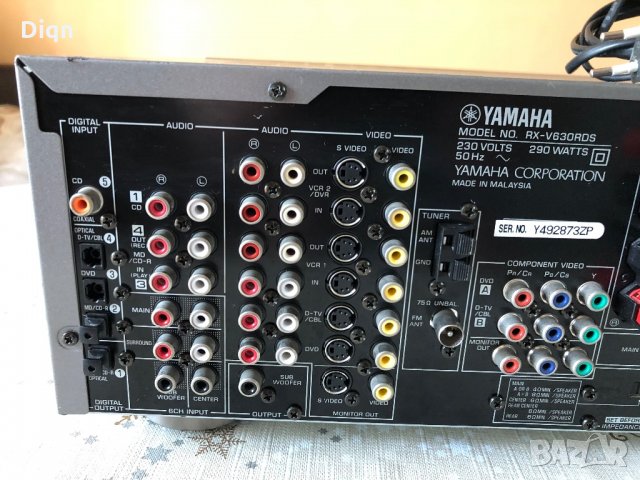 Yamaha RX-V630, снимка 11 - Аудиосистеми - 29156696