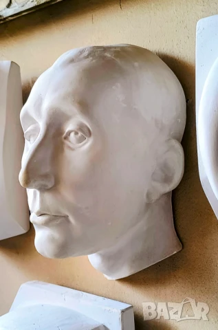 Гипсова Глава / Маска / Обущаря / Niccolo da Uzzano, снимка 5 - Други - 51236040
