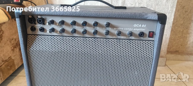 QCA-84 Немски професионален усилвател за китара , снимка 3 - Китари - 50545368