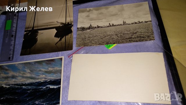 ЛОТ 4 СТАРИ РЕДКИ ПОЩЕНСКИ КАРТИЧКИ СССР и ГЕРМАНИЯ АВТОГРАФ от КАПИТАНА на КОРАБА ВИЛИС ЛАЦИС 32461, снимка 9 - Филателия - 38620246