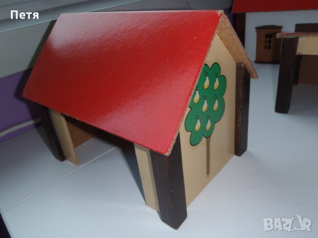 дървена детска къща / комплект дървени къщички , снимка 6 - Други - 32198186