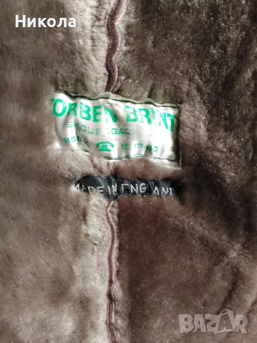 Английски дамски дълъг кожух-агнешка кожа Californian Featherweight, снимка 5 - Якета - 47846376