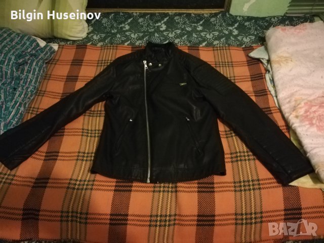 Мъшко кожено яки, снимка 6 - Якета - 31520139