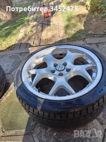 Джанти 5 100 17, снимка 2 - Гуми и джанти - 47795184