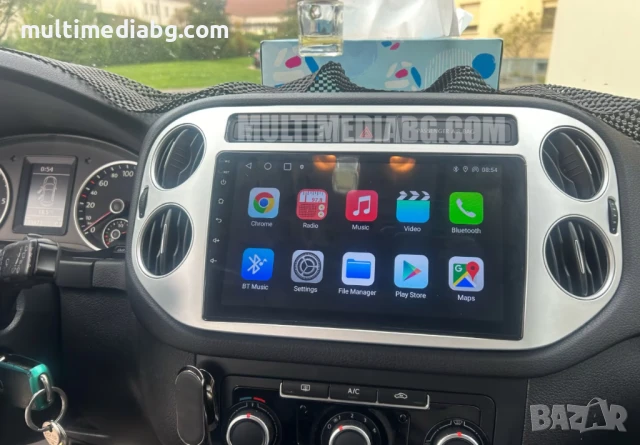 Volkswagen Tiguan 2007-2016 Мултимедия Навигация Android, снимка 3 - Аксесоари и консумативи - 51117084