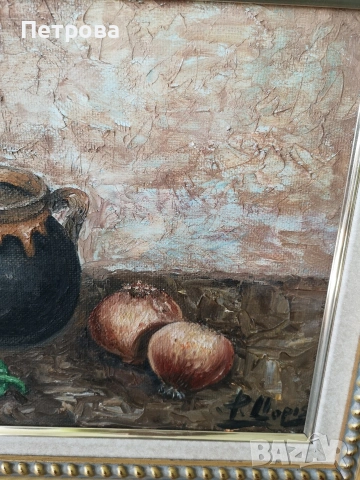 маслена картина върху фазер , снимка 3 - Картини - 54155314