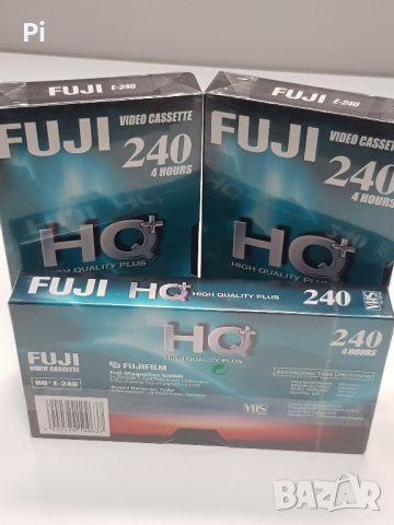 Видеокасета VHS Fuji HQ+ E-240 - НОВА , снимка 3 - Други жанрове - 40462602