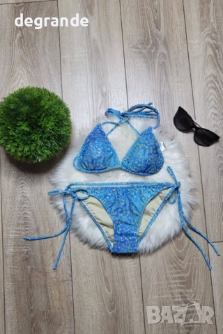 Бански костюм от две части в два цвята, снимка 3 - Бански костюми - 51119447