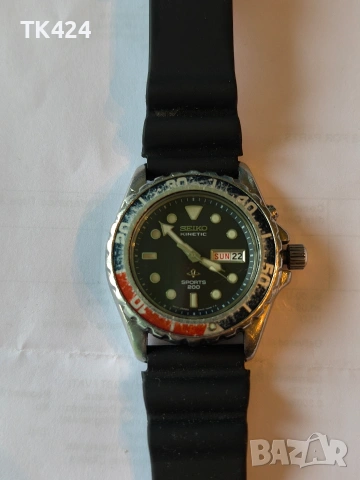 Seiko Kinetic sports 5M43-0A40, снимка 2 - Мъжки - 53936693