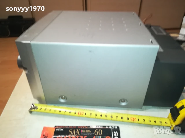 SONY HCD MD-313 MINIDISC/CD RECEIVER-ВНОС SWISS 1708251152, снимка 6 - Ресийвъри, усилватели, смесителни пултове - 51390905