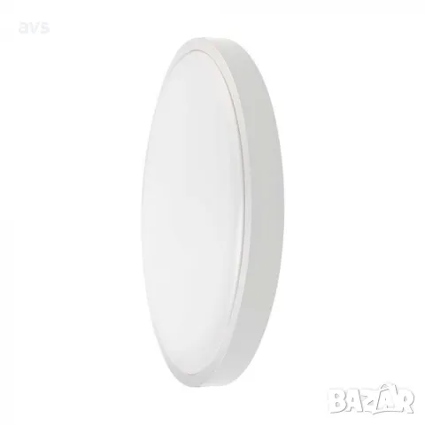 LED плафон кръгъл 18W 6500K VT-8618 V-TAC бял, снимка 1
