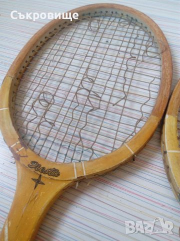 Ретро дървени тенис ракети, снимка 8 - Тенис - 42297054