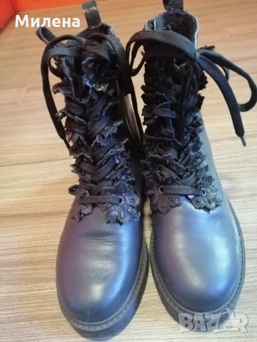 Боти естествена кожа нови 