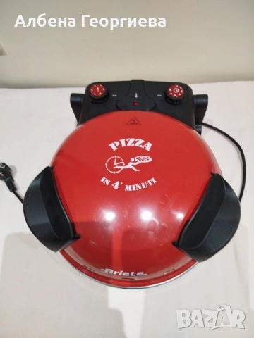 Електрическа фурна за пица  Ariete 909, 1200W, 400°C,🍕🍕, снимка 3 - Кухненски роботи - 53054229