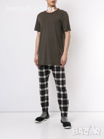 RICK OWENS DRKSHDW Check Print Мъжки Панталон / Долнище size M / L, снимка 4 - Панталони - 30825144