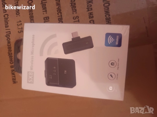 Безжичен микрофон Lavalier за iPhone, Android, компютър, лаптоп, 2.4GHz Plug & Play НОВ, снимка 4 - Микрофони - 52477820