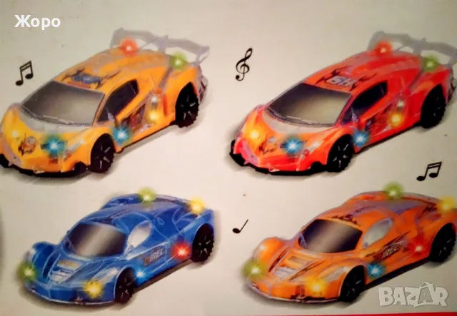 Детска интерактивна кола Ферари със звук и светлина три цвята 777209, снимка 17 - Коли, камиони, мотори, писти - 48171983