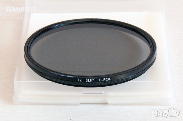Филтър - B & W 72mm Circular-Pol Slim, снимка 2 - Обективи и филтри - 30006748
