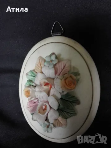 порцелан цветя италия 9/7 см