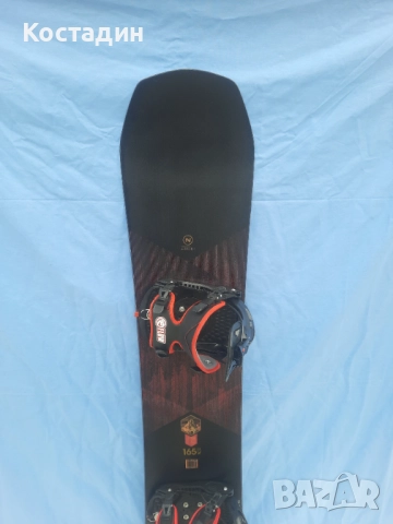 Сноуборд NIDECKER AXIS с автомати 165см.  , снимка 2 - Зимни спортове - 52466917