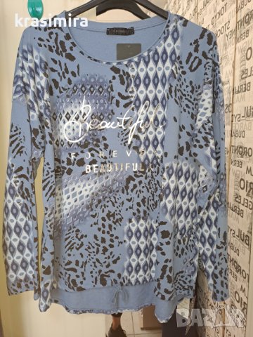Памучни блузки в два цвята , снимка 11 - Блузи с дълъг ръкав и пуловери - 42469665